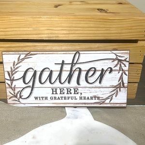 New Home accent sign